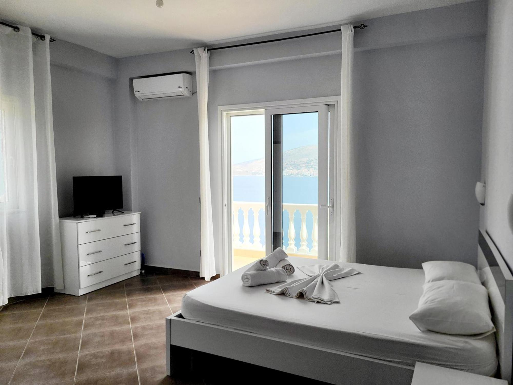 Apartamento Vila Sulozeqi Sarandë Habitación foto